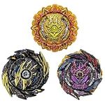 Beyblade Burst Pro Series Triple Threat Collection Beyblade Set with 3 Right-Spinning Top Toys, Battling Game Tops, Kid Toys for Boys & Girls