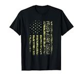 Proud Army Uncle Shirt American Fla