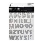 Little Birdie Thin Cut Dies- Alphabet Fun|Metal Die Cuts| Die Cuts Stencils for Card Making,DIY Cutting Templates for Scrapbook, Paper Card Embossing| 30Pc