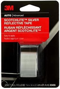 3M Scotchlite Reflective Tape, Silver, 1-Inch by 36-Inch