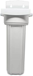 2.5" x 10" White Poly Sump and Cap Assembly (with bracket) | CQE-PT-03080 | Crystal Quest