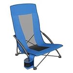 SONGMICS Portable Beach Chair, Fold