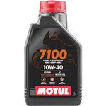 Motul 7100 4T Fully Synthetic 10W-40 Petrol Engine Oil for Bikes (1 L)