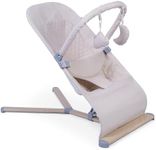 Red Kite Baya Bouncer - Ergonomic Self-Bouncing Adjustable Baby Bouncer with Toy Bar (Oatmeal)