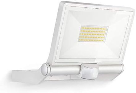 Steinel Projecteur LED extérieur XLED ONE XL S blanc, détecteur de mouvement 180°, Spot LED 42,6 W, blanc chaud 3000 K
