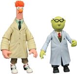 Diamond Select Toys The Muppets Best of Series 2: Bunsen Honeydew & Beaker Action Figure Two-Pack, Multicolor