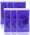 wewax Paraffin Wax, 6 pack Paraffin Wax of Lavender scent, Moisturizing for Hands and Feet, 6 Count