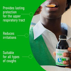 Puressentiel Respiratory Cough Syrup 125ml – Natural Cough Relief with Honey & Essential Oils, Ages 12+