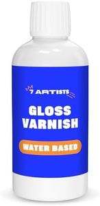 Vernidas Lucido Trasparente 7 Artists Vernice Trasparente Lucida 250 ml | Vernice Finale Lucida | Vernice Acrilica | Vernice Finale Lucida Per Acrilico | Vernice Lucida Trasparente | Gloss Varnish