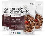 Purely Elizabeth, Chocolate Sea Salt, Ancient Grain Granola with Probiotics, Gluten-Free, 8 Ounce (Pack of 3)