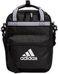 adidas Squad Lunch Bag, Black/White, One Size, Squad Insulated Lunch Bag