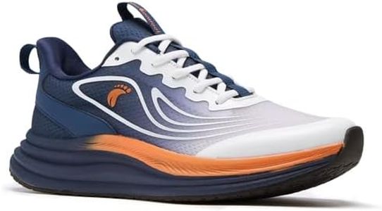 Men's Orthopedic Wide Waliking Shoes: Comfort Plantar Fasciitis Heel Spur Arch Support Tennis Sneakers, Adjustable Fit Achilles Tendonitis Hiking Gowalk Trail Sneakers Dark Blue Size 9.5