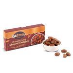 GetKrrackin! Chocolate Coated Almond Delights,Handpicked Roasted Californian Almond With Goodness Of Delicious Milk Chocolate,Choco Covered Almond,Desserts,Sweet Gifting Box For Every Occasion-75 g