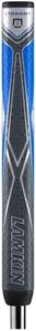 Lamkin Sinkfit PU Straight Golf Grips, Putter Grips, with Lamkin's Fingerprint Technology, Gray/Blue