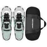 Retrospec Drifter Snowshoes for Men, Women, 21/25/30 Inch - Aluminum Frames & Double-Ratchet Binding System with Carry Bag for Adults and Children