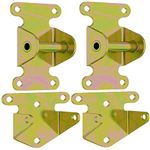 SBC/BBC Frame and Motor Mount Kit - Chevy V8 Solid Steel Frame Mounts Motor Mounts for SBC 283 327 350 400 Small & Big Block Chevy Engines Off Road Racing