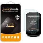 (2 Pack) Supershieldz for Garmin Edge 530 and Edge 830 Tempered Glass Screen Protector, 0.33mm, Anti Scratch, Bubble Free