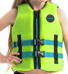 Jobe Enfant Vert Gilet DE Sauvetage NÉOPRÈNE Citron, 140 cm