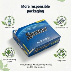 Srixon AD333 Golf Balls, Yellow – 11-Pack