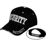 Online Best Service Security HAT Cap Uniform Hats, (ONE Size) Black, Black, One Size