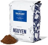 Nguyen Coffee Supply - Truegrit Robusta: Medium Roast Ground Coffee Beans, Vietnamese Single Origin, Low Acid with High Caffeine Content [5 Ib Bag]