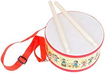 MILISTEN Marching Drum Set Musical Band Drum Children Percussion Musical Instrument With Adjustable Strap And Wooden Drum Sticks for Christmas Birthday Gift