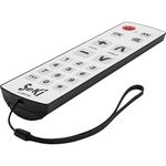 SeKi Care Learning Erasable Universal Remote Control with Large Buttons for Hospitals and Senior Homes