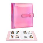 256 Pockets Mini Photo Album for Polaroid Pictures,Suitable for Fujifilm Instax Mini 12 11 9 8+ 8 7S 50S 40 26 25 EVO LiPlay Instant Camera/Mini Link SP-1 Printer(Magic Pink)