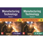 Manufacturing Technology - Vol.1 & 2 (Set of 2 books)