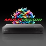 MULTIREGION Blu-ray Player Compatible with Sony BDP-S6700 BDPS6700B All Zone 3D 4K Upscaling Blu-Ray Regions A, B & C DVD Regions 1-8