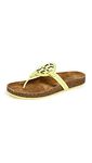 Tory Burch Women's Miller Cloud Sandals, Blazing Yellow, 5.5