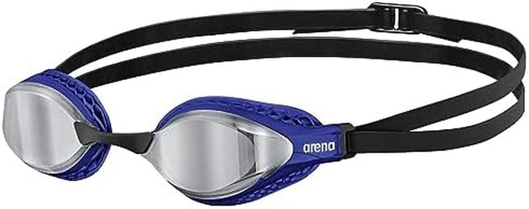 Arena Air Speed Mirror Outdoor Swimming Goggle, 103/ Silver/Blue