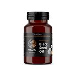 VITA60 Black Seed Oil Capsule - 120 High Strength 500mg Softgel Capsules | Cold Pressed | Nigella Sativa