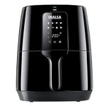 INALSA Air Fryer for Home 5.5 Ltr Capacity|1400W|Designed In Europe|With International Health & Safety Standards|AirFry, Bake, Grill, Roast, Reheat, Dehydrate|Recipe book|2Yr Warranty,NutriFry Digital Updated Capacity = 5.5 L