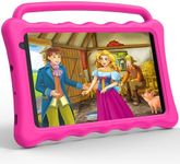 7 Inch Kids Tablet, Android Tablet for Kids, 2GB+32GB ROM, HD Eye Protection Screen Toddler Tablets with Parental Control, Shockproof Case, Educational, Games, The Best Gift for Children