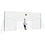 Open Goaaal Soccer Goal with Rebound Net - No Hassle Getting the Ball, Standard Size