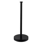 KES Toilet Roll Holder Free Standing Toilet Paper Holder Stainless Steel, 3 Rolls Toilet Roll Stand Bathroom Toilet Roll Storage Matte Black, BPS201S39-BK