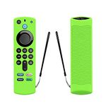 Smashtronics - Case for Firetv Remote, Fire Stick Remote Cover, Silicone Cover for TV Firestick Remote (3rd GEN Glow Green)