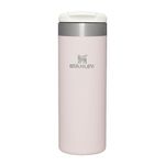 Stanley Aerolight Transit Travel Mug 0.47L - Keeps 6 Hours Hot - 8 Hours Cold - Dishwasher Safe - Leakproof - Car Cup Holder Compatible - Thermos Coffee Mug - Rose Quartz