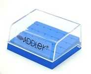 ADDLER DENTAL FG 24 HOLES BURS HOLDER BOX. ASSORTED PACK OF 1.