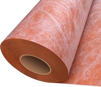 Waterproof Membrane 23.6mils/0.6mm Thickness 3.3x98.4’/ 323 Sq Ft Tile Underlayment Waterproofing Membrane PE Fabric for Shower Walls, Bathroom Floors, Sauna Room, Roof Polyethylene Fabric Roll Roof