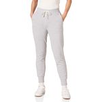 Amazon Essentials Women's Relaxed Fit Fleece Jogger Sweatpant, Light Grey Heather, Small