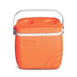 Milton Super Chill 14 Insulated Ice Pail, 1 Piece, 12.65 Litres, Orange | BPA Free | Easy to Carry | Food Grade | Ideal for Outdoor | Picnic | Travel | Events | Office