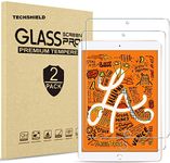 TECHSHIELD Screen Protector for iPad Mini 5 2019 / iPad Mini 4 - Tempered Glass/Apple Pencil Compatible/Scratch Resistant[PACK OF 2]