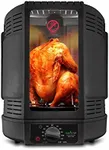 NutriChef AZPKRT16BK Vertical Rotisserie Cooker Black