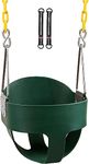 RedSwing High Back Toddler Bucket Swing Seat with Coated Chain, Heavy-Duty Child Swing Seat for Outdoor, Playground, Backyard, Swing Set Accessories