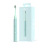 Ordo Sonic Lite Electric Toothbrush, Sonic Toothbrush with 35,000 Pulses/Min, Electric Toothbrushes for Adults, Dual Modes, 5+ Weeks Battery, Smart Timer, Waterproof, USB-C Sage