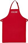 Made in the USA Personalized Embroidered Premium Adult Apron for Men Women Fathers Mothers Day Kitchen BBQ Grilling Gift