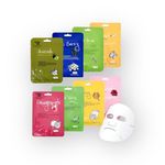 Hydrating Collagen Facial Mask, Facial Sheet Mask, Korean Skin Care Hydrating, Face Masks Skincare, Korean Sheet Mask, Face Mask Facial,For All Skin Types,Premium 8 sheets.