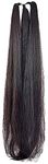 BELLA HARARO Artificial Fake Long Black choti Extensions Hair for Women & Girls - Paranda Choti False Nakli Hair Wig - Extra Hair Braid Attachment for Ladies - Black Colour